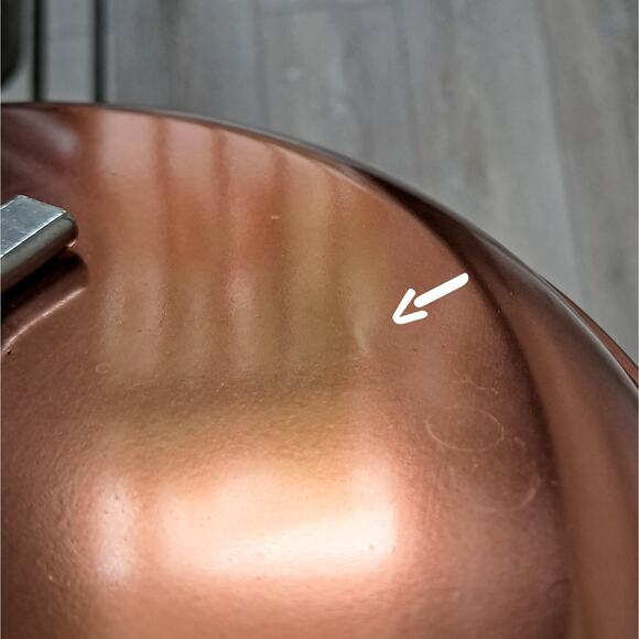 Copper Canister Home Decor Storage Container with Lid Kitchen Bathroom Trashcan - Picture 8 of 10